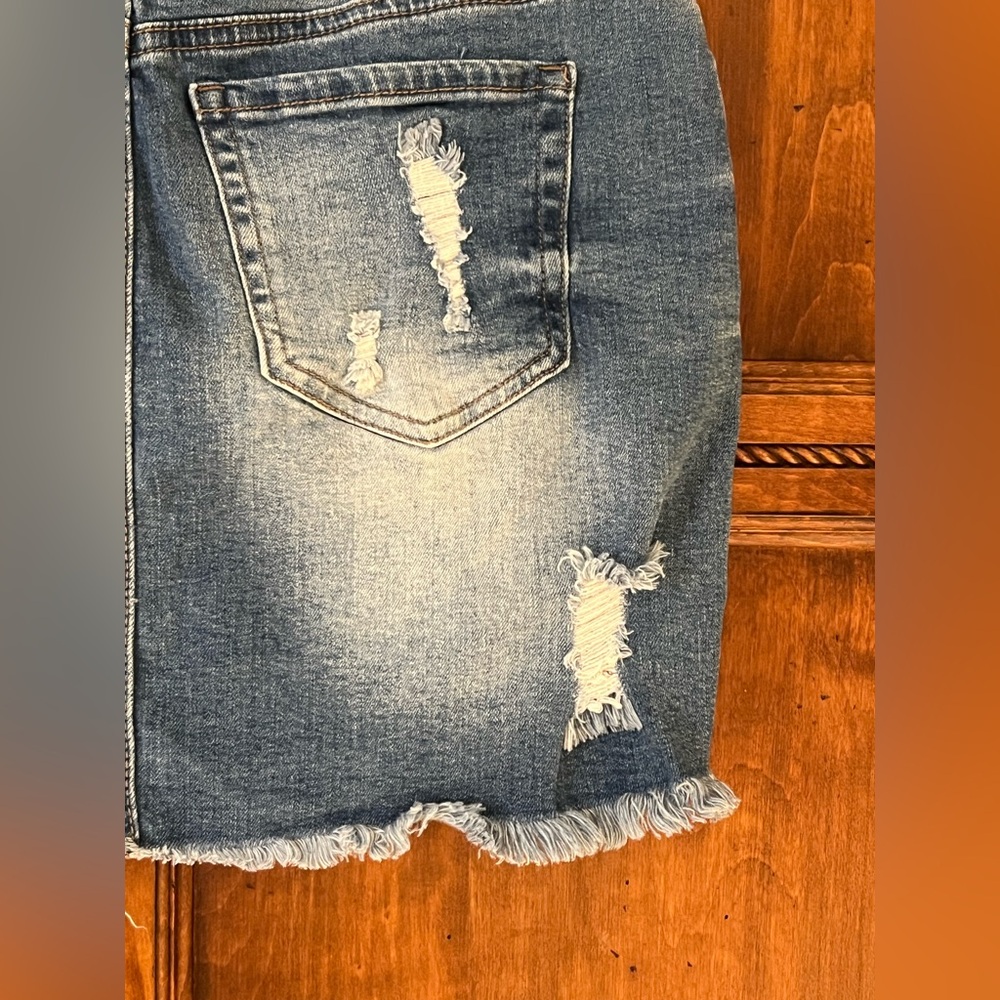 Wax Jeans Los Angeles Denim Skirt | Size M | Like New - Picture 3 of 15
